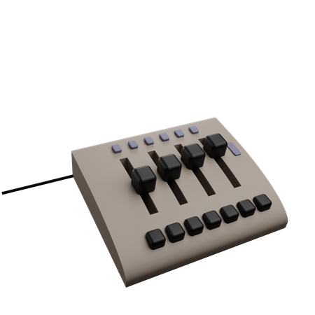 Audio-Mixer  3D Icon