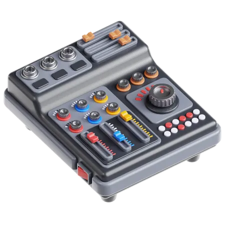 Audio-Mixer  3D Icon