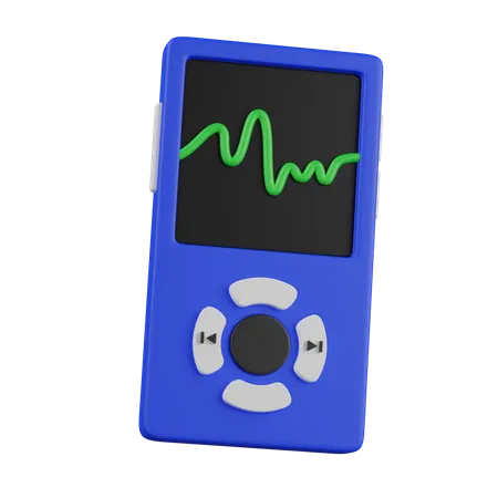 Audio player  3D Icon