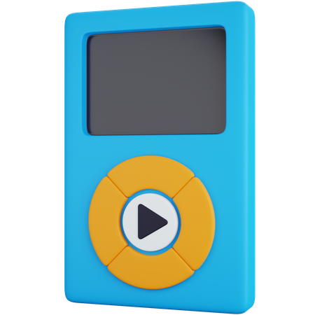 Audio Player  3D Icon