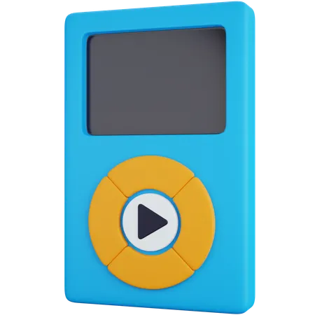 Audio Player  3D Icon