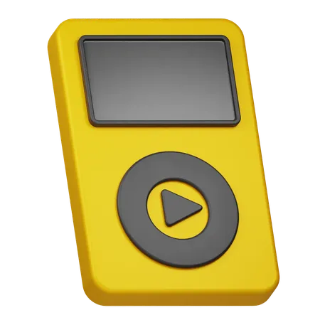 Audio Player  3D Icon