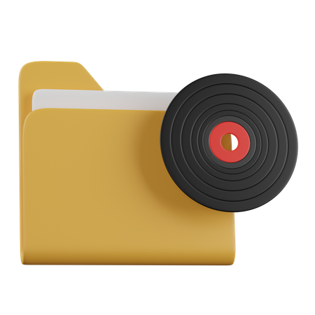 Audio Player  3D Icon