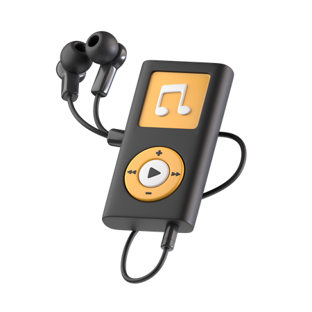 Audio Player  3D Icon