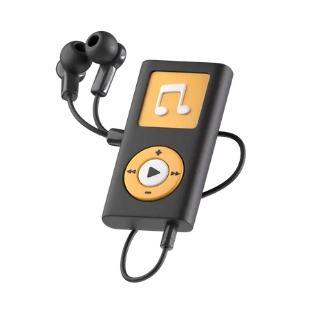 Audio Player  3D Icon