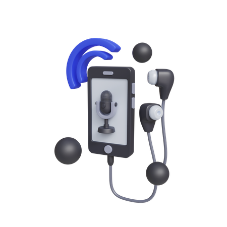 Audio Player  3D Icon