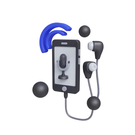 Audio Player  3D Icon