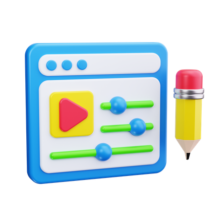 Audio Player  3D Icon