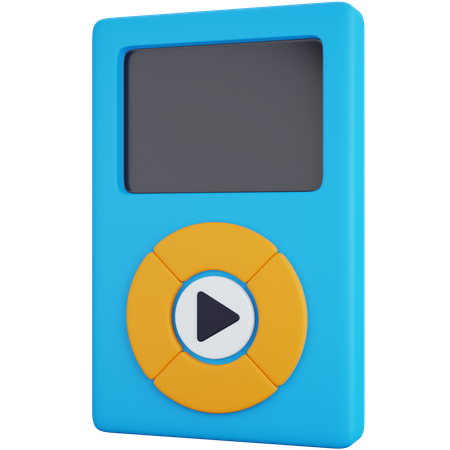 Audio Player  3D Icon