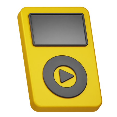 Audio Player  3D Icon