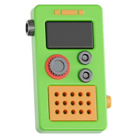 Audio Recorder  3D Icon