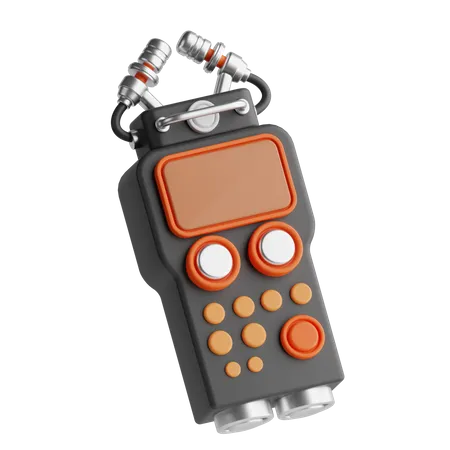 Audio Recorder  3D Icon