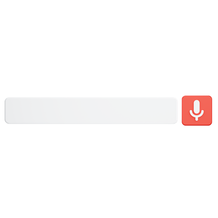 Audio Search 3D Icon