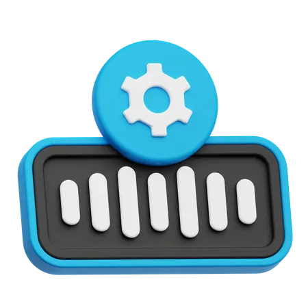Audio Setting  3D Icon