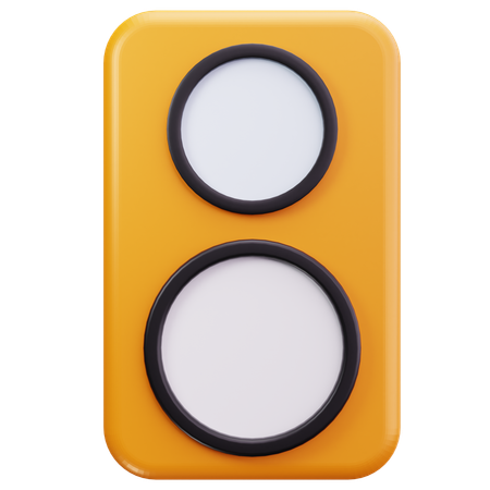 오디오 스피커  3D Icon