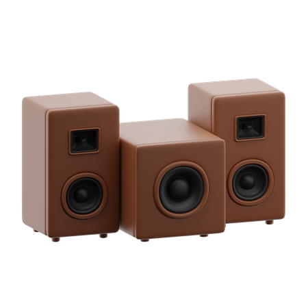 Audio speaker  3D Icon