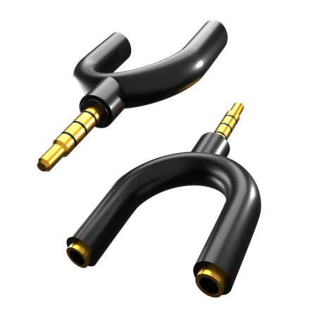 Audio Splitter  3D Icon