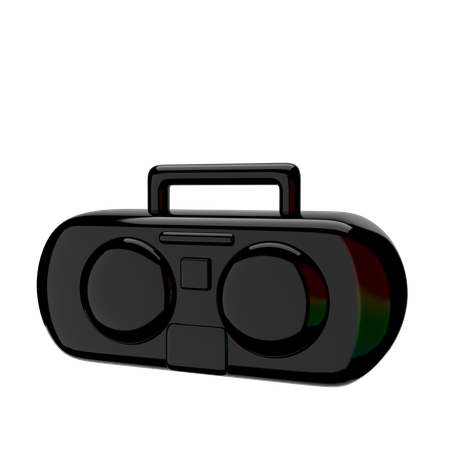 Audio System  3D Icon