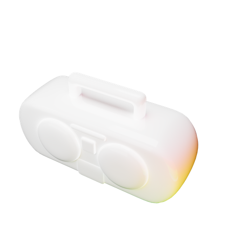 Audio System  3D Icon