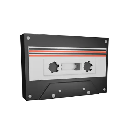 Audio Tape  3D Illustration