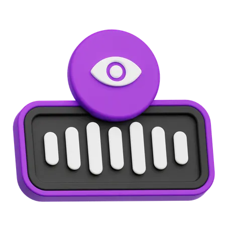 Audio View  3D Icon