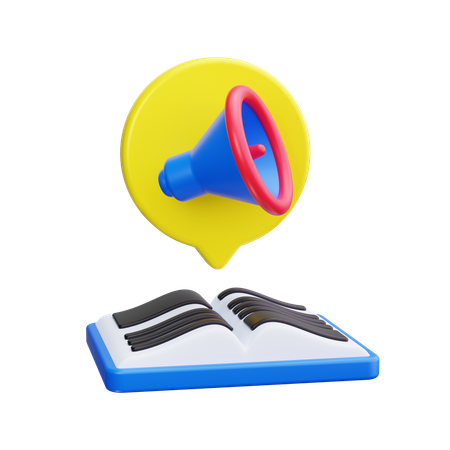 Audiobook  3D Icon