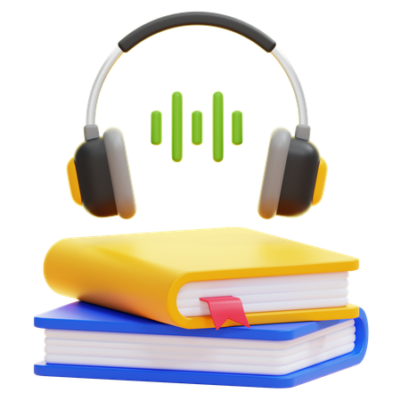 AUDIOBOOK  3D Icon