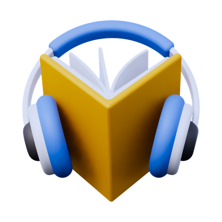 Audiobook  3D Icon