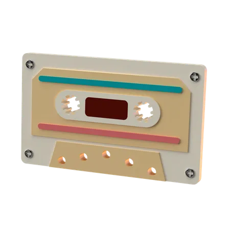 Kassette  3D Icon