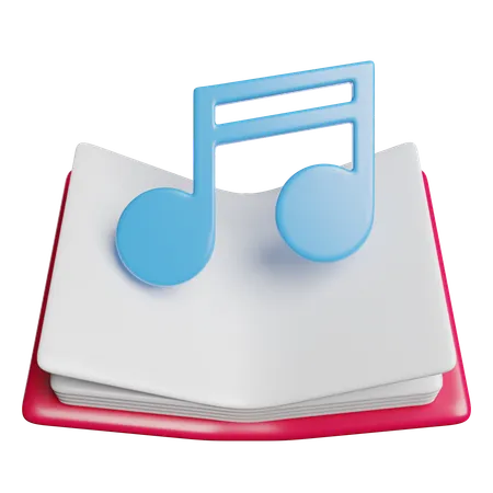 Audio libro  3D Icon