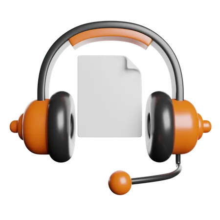 Audio libro  3D Icon