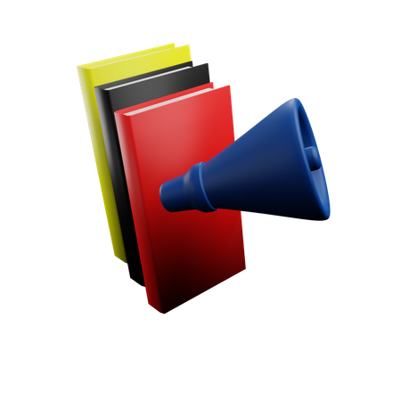 Audio libro  3D Icon