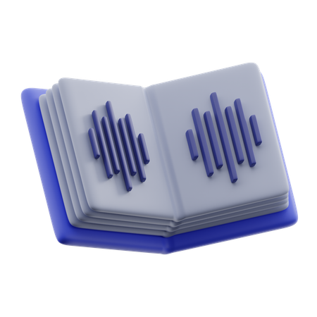 Áudio-livro  3D Icon