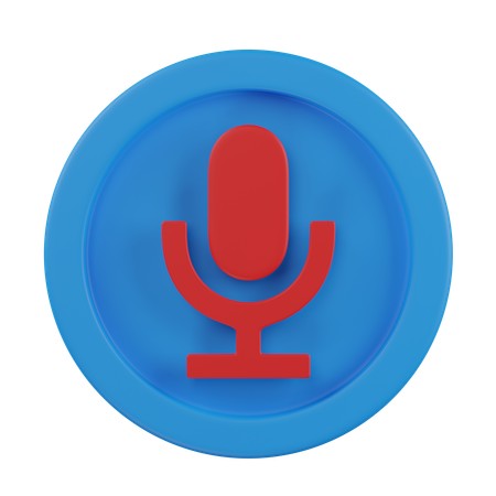 Audiorecorder  3D Icon