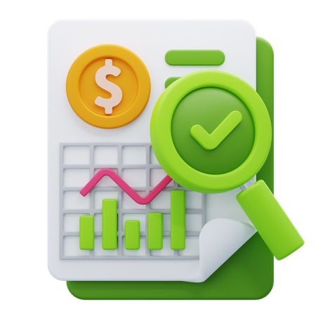 AUDIT  3D Icon