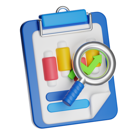 AUDIT  3D Icon