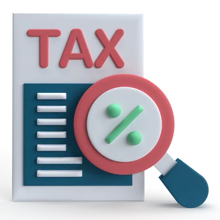Audit  3D Icon
