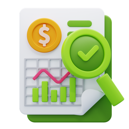 AUDIT  3D Icon