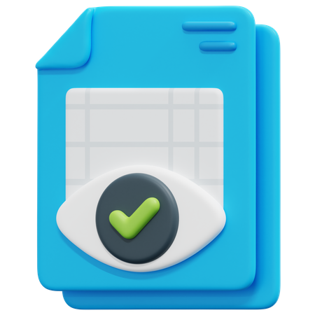 Audit Report  3D Icon