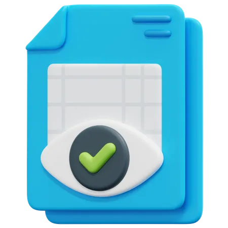 Audit Report  3D Icon