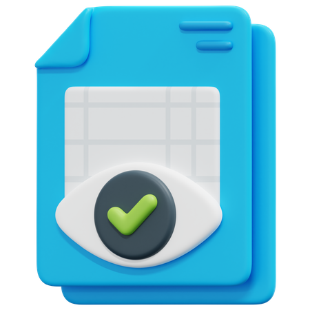 Audit Report  3D Icon
