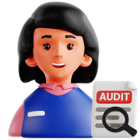 Audit Specialist  3D Icon