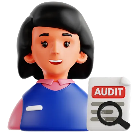 Audit Specialist  3D Icon