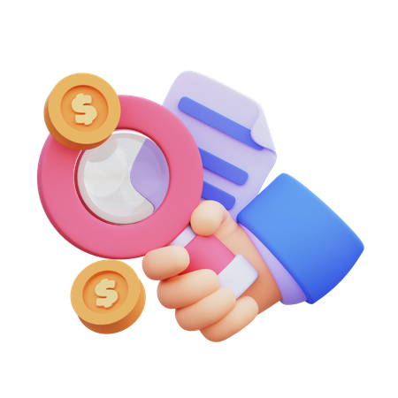 Auditor  3D Icon