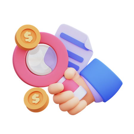 Auditor  3D Icon