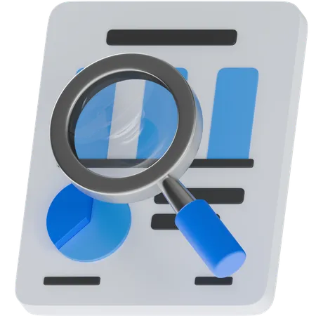 Auditoría  3D Icon