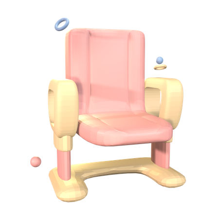 Auditorium Chair  3D Icon