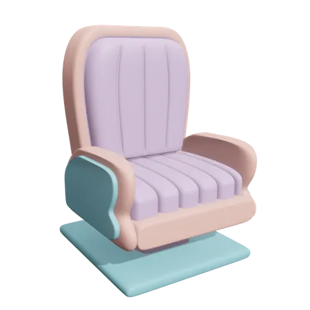 Auditorium Chair  3D Icon