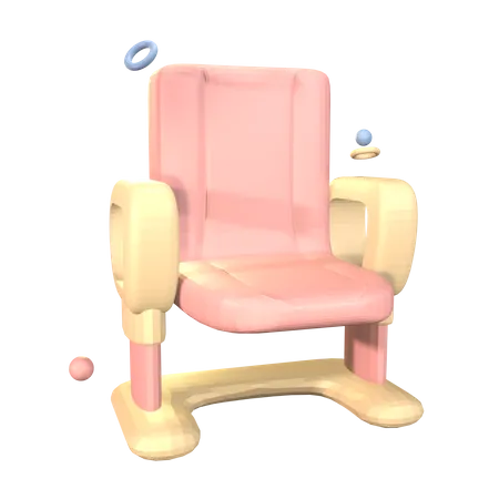 Auditorium Chair  3D Icon