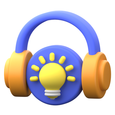 Auditory Creativity  3D Icon